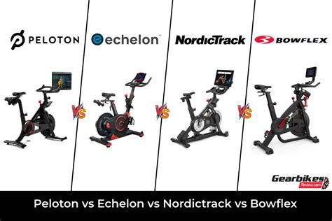 peloton vs echelon vs nordictrack