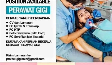 Cara Maksimalkan Peluang Kerja Perawat Gigi