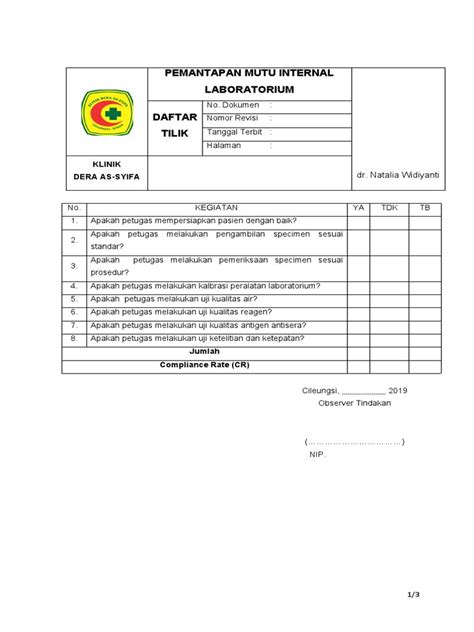 pemantapan mutu eksternal laboratorium adalah