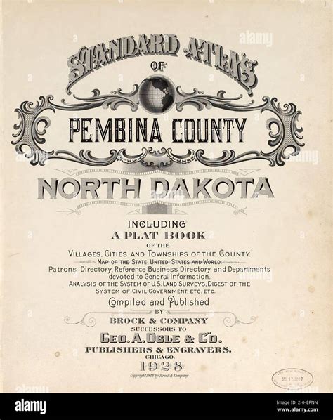 Pembina County Map