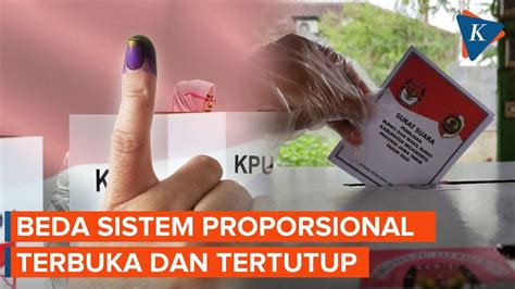 pemilu tertutup dan terbuka