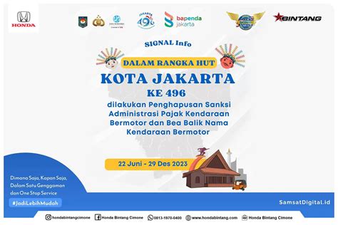 pemutihan pajak kendaraan 2024 jakarta