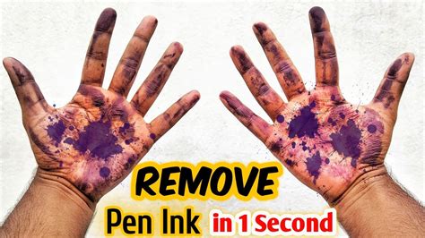 Pen Ink How To Remove