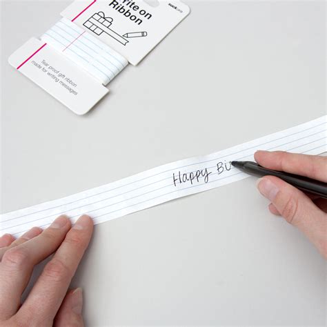 Pen To Write On Ribbon