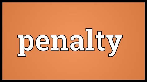 penalty meaning in nepali