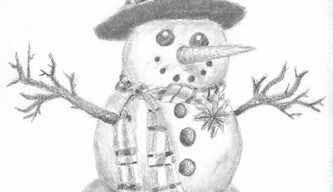 Pencil Drawing Ideas For Christmas Merry