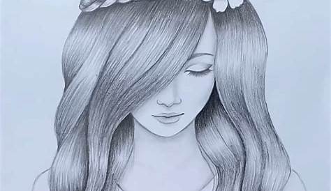 Pencil Drawing Images Of Girl