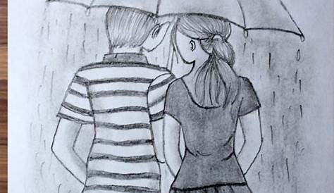 Pencil Drawing Pictures Of Girl And Boy Stranger With Memories Art Sketch Ex Love