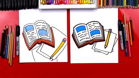 pencil book drawing easy for kids