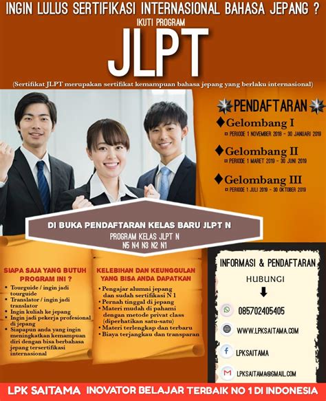 Pendaftaran JLPT 2019 Indonesia