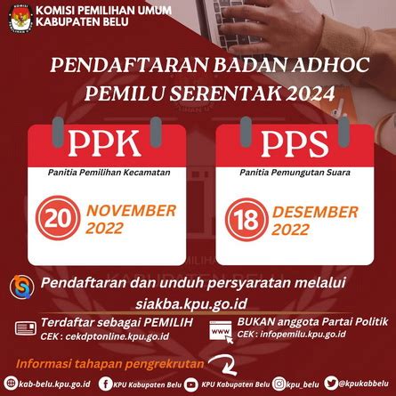 pendaftaran kpps pemilu 2024