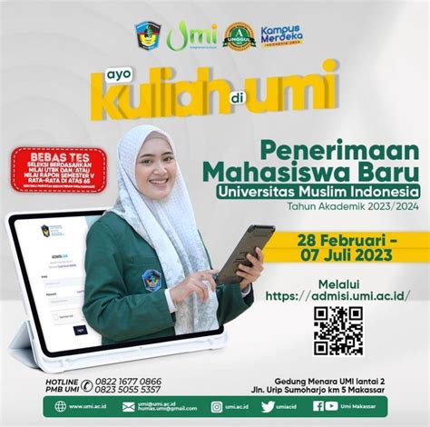 pendaftaran umi makassar 2023