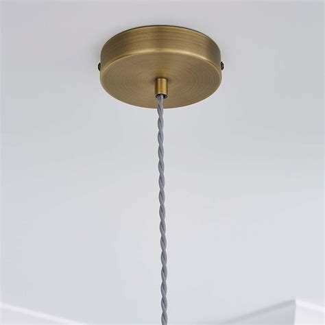 Pendant Brass Light Fitting