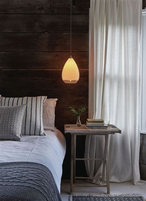 Pendant Lamp Over Bed