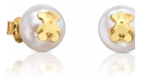Pendientes Tous en oro 18 con perlas | Comprar joyas y relojes Tous de