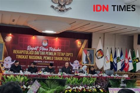 penetapan dpt pemilu 2024