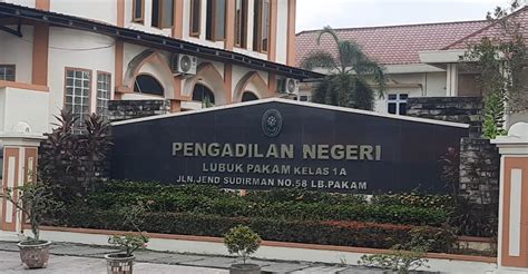 pengadilan negeri lubuk pakam