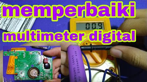 pengaturan termometer digital yang error