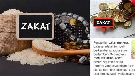 Pengertian Zakat Menurut Istilah