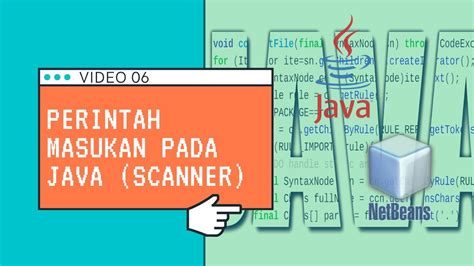 Penggunaan Scanner Pada Java