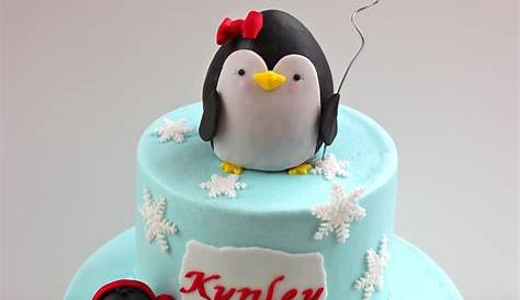 Penguin Birthday Cake Designs