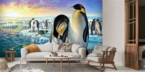 Penguin Wall Mural Wallpaper