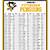 penguins printable schedule