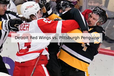 penguins vs red wings tickets