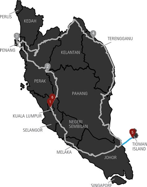 peninsular malaysia map png