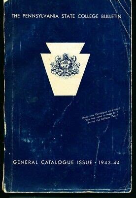 Penn State Catalogue