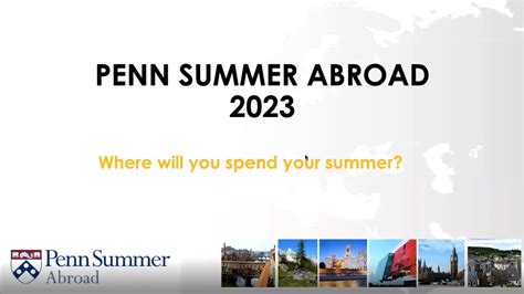 5 Ways Penn Summer Abroad