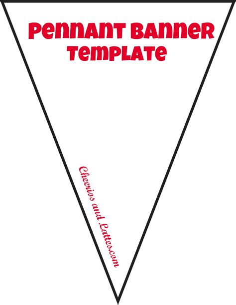 Large Pennant Banner Template ClipArt Best