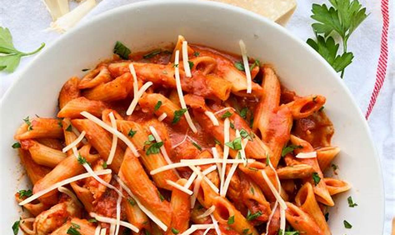 penne rosa noodles and company recipe
