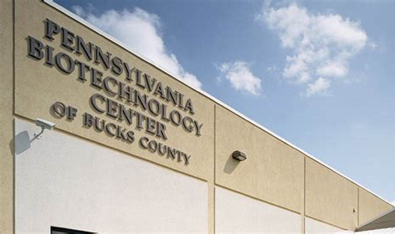 Unlocking Biotech Innovation: Your Guide to Pennsylvania Biotechnology Center of Bucks County