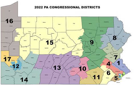 pennsylvania district map 2022