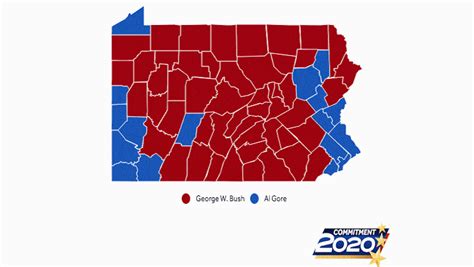 pennsylvania election county map