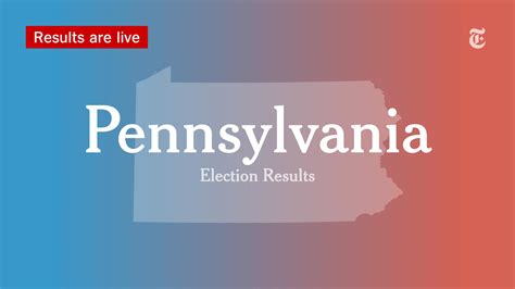 pennsylvania election results governor