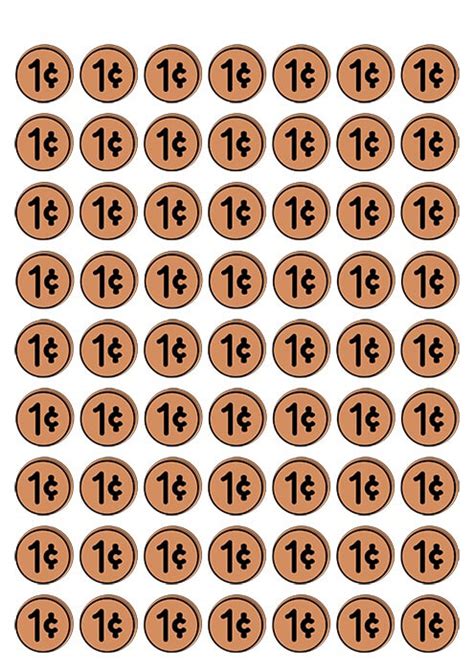 Penny Template Printable