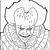 pennywise coloring pages printable