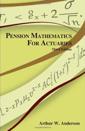 pension mathematics for actuaries pdf