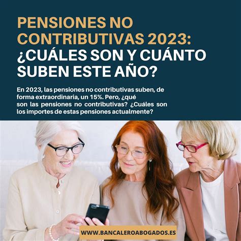 pensiones no contributivas 2023