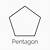 pentagon shape printable template