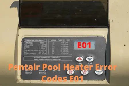 Pentair Pool Heater Troubleshooting Guide Guides Online