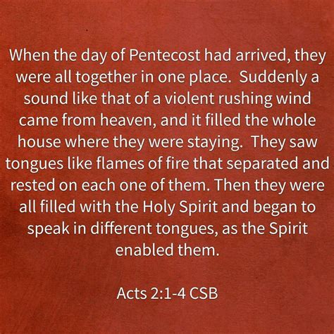 pentecost sunday scriptures