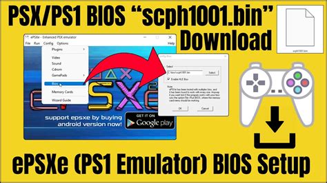 Ilustrasi pentingnya konfigurasi BIOS pada emulator PSX