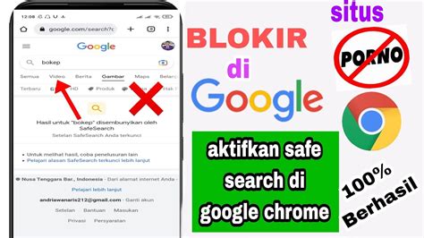 safesearch di Google Indonesia