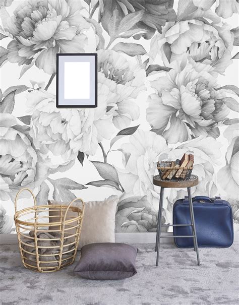 Peony Removable Wallpaper