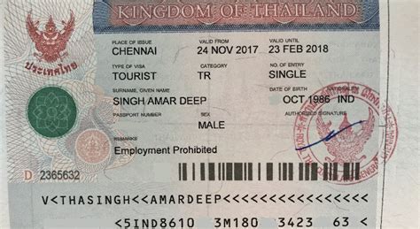 people from india need visa for thailand