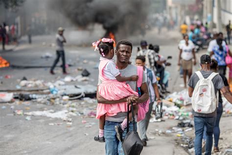 people struggling in haiti