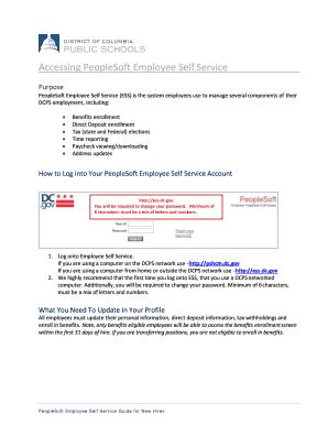 peoplesoft dcps